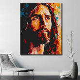 Painting by numbers Jesus portrait